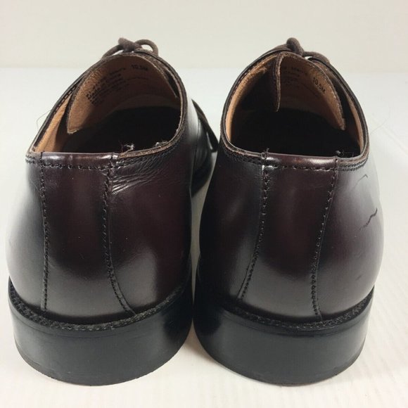 Joseph Abboud Mens Shoes Size 10.5 Cap Toe Oxfords Cordovan Burgundy 61-91109 main image 2